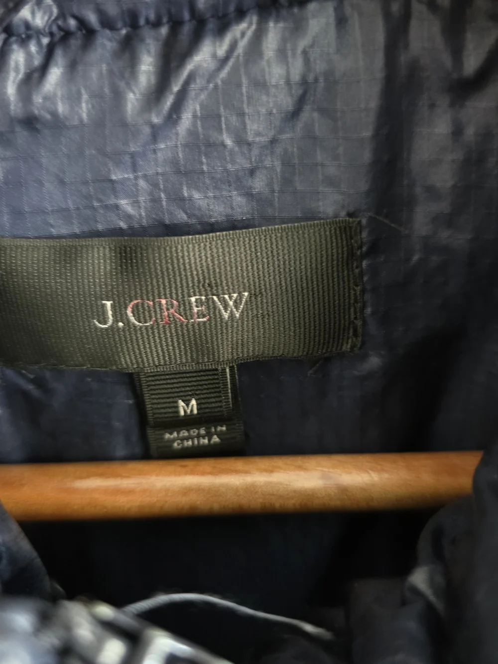 J.Crew Navy Blue Puffer Vest.